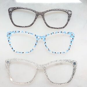 PAIR EYEWEAR - THE WANDA TOPPERS! Silver Sparkle, Black Sparkle and Sweet Sheep.